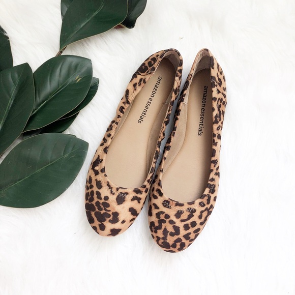 leopard print flats amazon